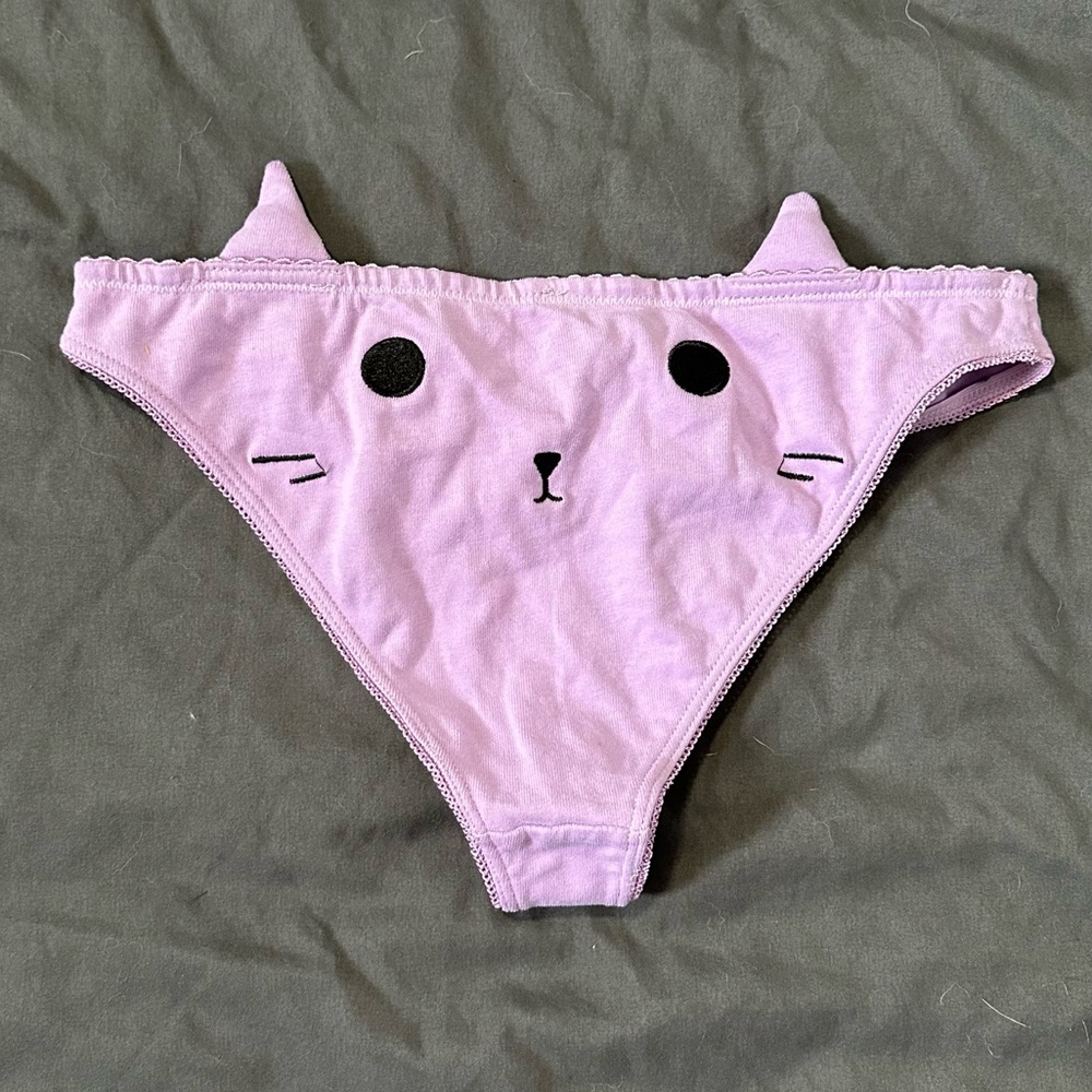 Discontinued Dolls Kill Sugar Thrillz Frisky Whiskers Bralette and Panty Set - Picture 9 of 10